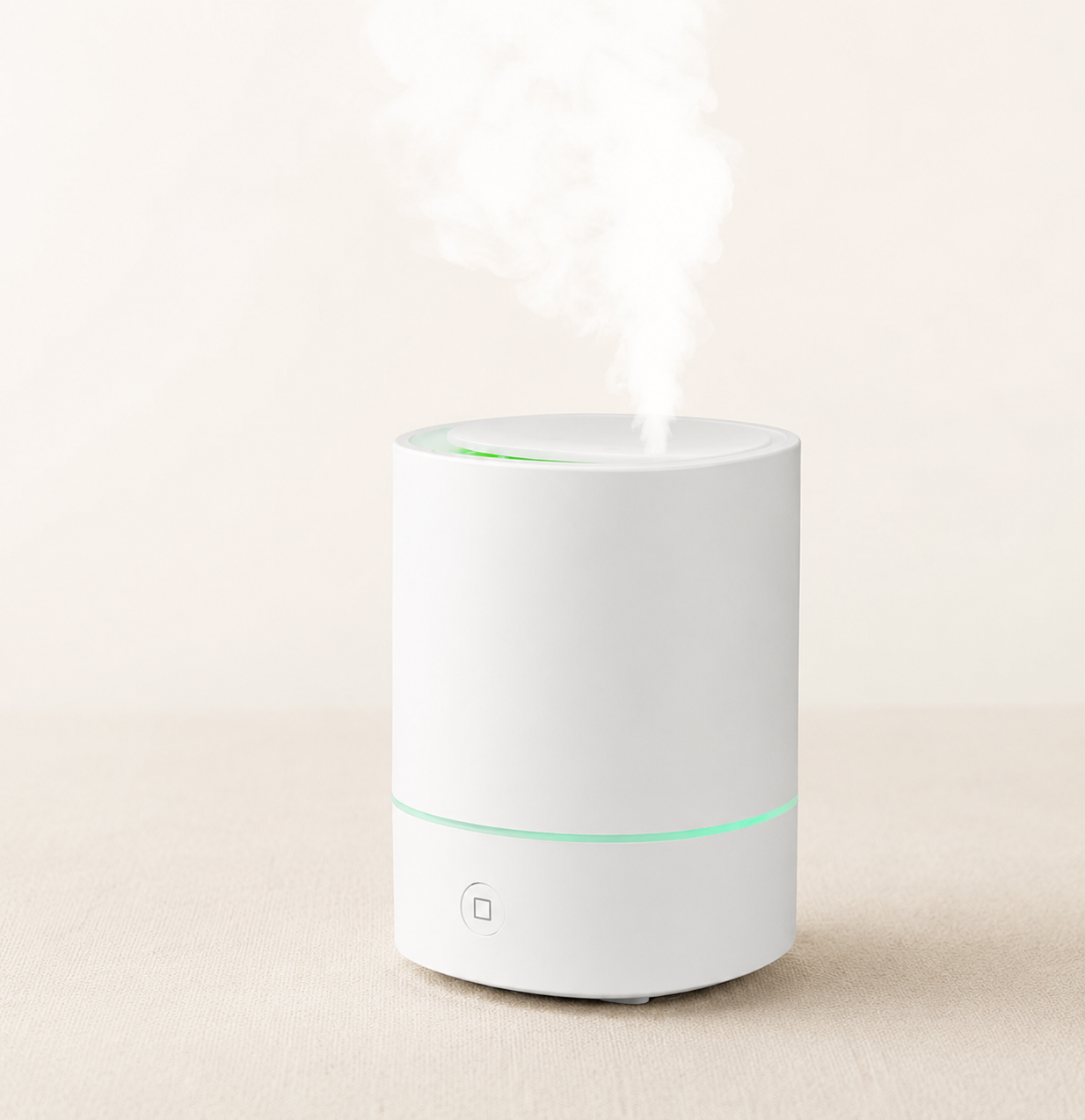 Diffuseur aromathérapie ultrasonique blanc avec brume YaNa Confort