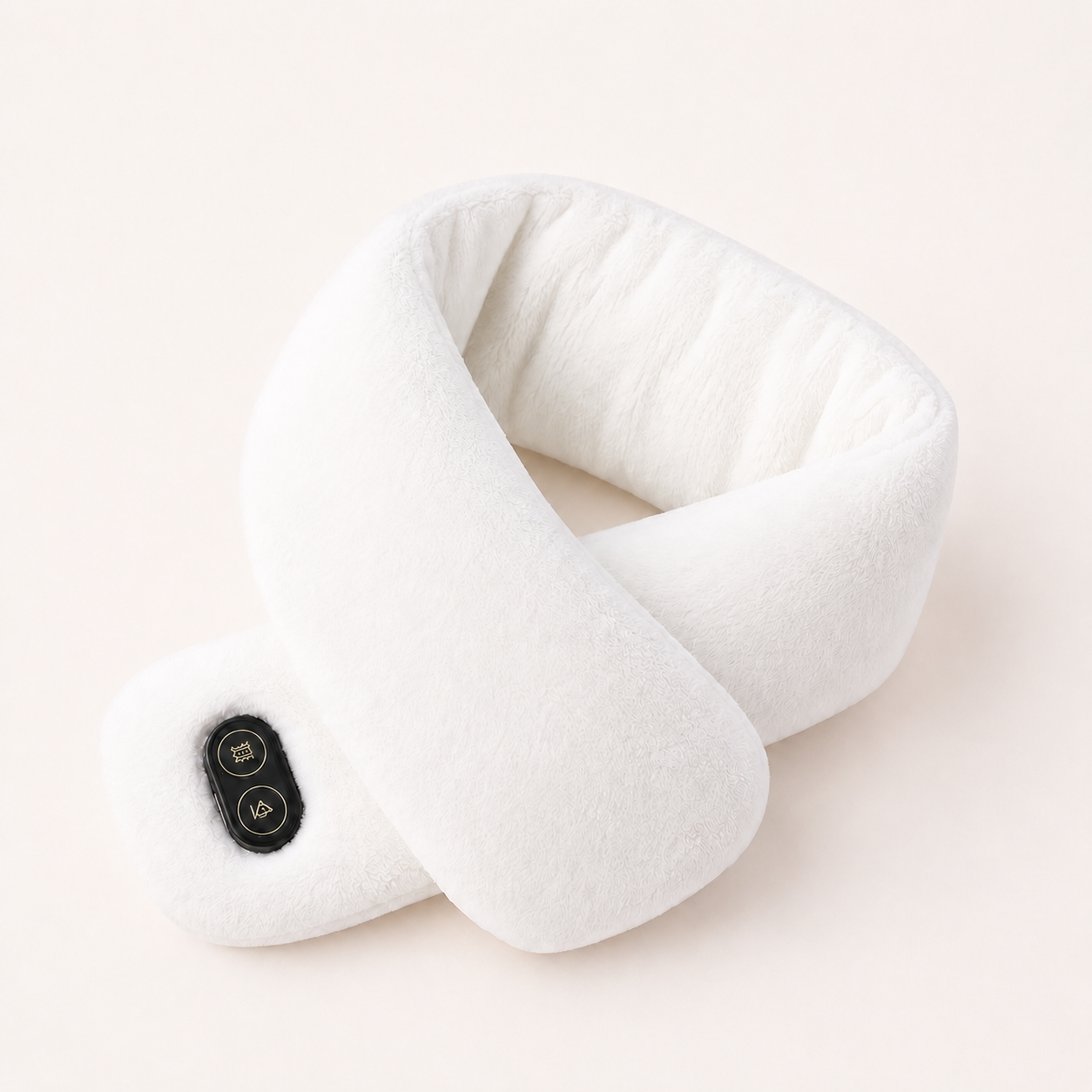 Écharpe chauffante blanc ThermoCozy YaNa Confort vue principale