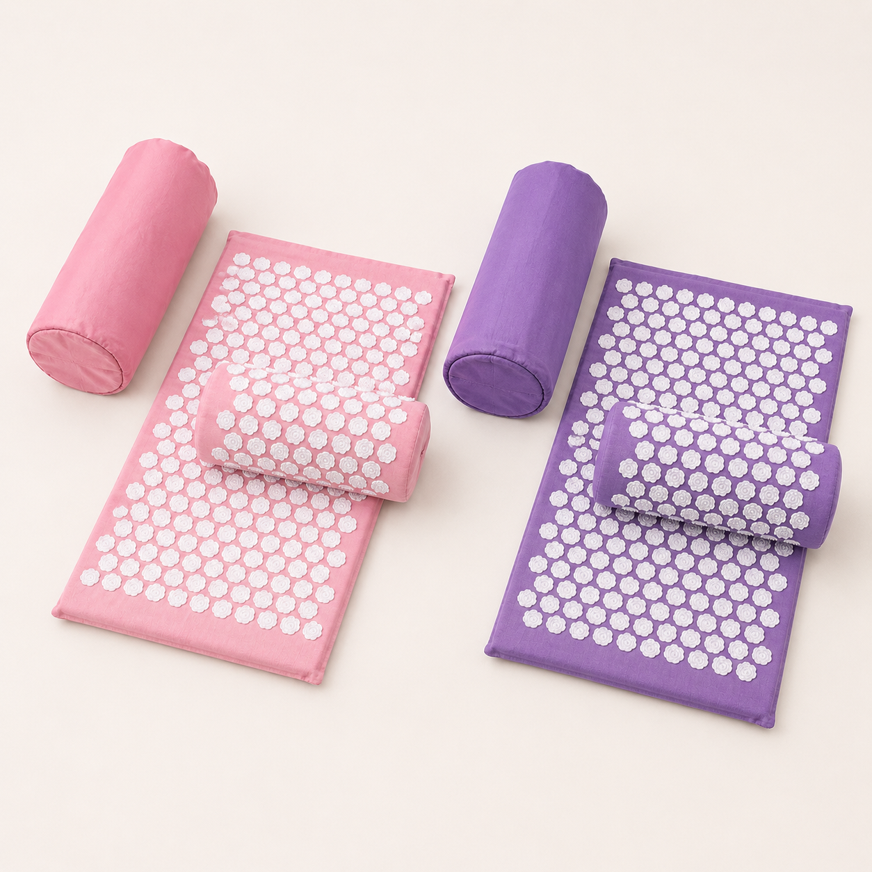 Duo set acupression AcuCalm rose et violet YaNa Confort